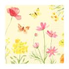 SERVIETTE DUNI PAP. POPPY FIELD 33X33CM 3 PLIS 1/4 (10X50) photo du produit
