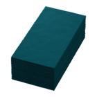 SERVIETTE BIO DUNISOFT OCEAN TEAL 40X40CM 1/8 (PLIAGE LIVRET) (6X60) photo du produit