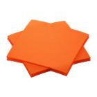 SERVIETTE BIO DUNISOFT SUN ORANGE 20X20CM 1/4 (16X180) photo du produit