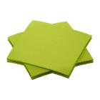 SERVIETTE BIO DUNISOFT KIWI 20X20CM 1/4 (16X180) photo du produit