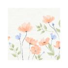 SERVIETTE BIO DUNISOFT BUNNY BLOOM 40X40CM 1/4 (6X60) photo du produit