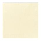 SERVIETTE DUNI PAP. CREAM 33X33CM 3PLIS 1/4 (4X250) photo du produit
