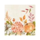 SERVIETTE DUNI PAP. SPICY PUMPKIN 40X40CM 3LGS 1/4 (4X250) photo du produit