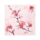SERVET DUNI PAP. CHERRY BREEZE PINK 33X33CM 3LGS 1/4 (10X50) artikelfoto