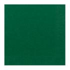 SERVIETTE DUNI PAP. VERT FONCE 33X33CM 3PLIS 1/4 (8X125) photo du produit