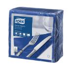 SERVET TORK PAP DONKERBLAUW 39X39CM 2LGS 1/4 (12x150) artikelfoto