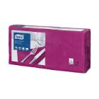 SERVIETTE TORK LUNCH NAPKIN AUBERGINE 33X33CM 2PLIS 1/4 (10X200) photo du produit