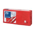 SERVIETTE TORK LUNCH NAPKIN ROUGE 33X33CM 2PLIS 1/4 (10X200) photo du produit