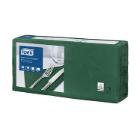 SERVIETTE TORK SOFT LUNCH NAPKIN VERT FONCE 33X33CM 3PLIS 1/4 (10X150) photo du produit