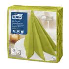 SERVIETTE TORK LINSTYLE PREMIUM DINNER NAPKIN PISTACHE 39X39CM 1/4 (12X50) photo du produit