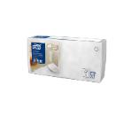 SERVIETTE TORK LINSTYLE COCKTAIL NAPKIN BLANC 23X23CM 1/4 (14X100) photo du produit