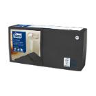 SERVIETTE TORK LINSTYLE COCKTAIL NAPKIN NOIR 23X23CM 1/4 (14X100) photo du produit