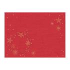 SET DE TABLE DUNICEL STAR SHINE RED 30X40CM (5X100) photo du produit