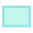 SET DE TABLE DUNI PAP. BREEZE MINT BLUE 30X40CM (4X250) photo du produit