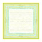 NAPPERON DUNICEL ELISE STRIPES 84X84CM (5X20) photo du produit