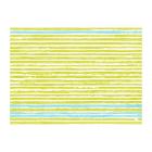SET DE TABLE BIO DUNICEL ELISE STRIPES 30X40CM (5X100) photo du produit