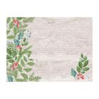SET DE TABLE PAPIER WINTER GREENERY 30X40CM (4X250) photo du produit