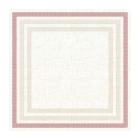 NAPPERON DUNICEL RIGATO BORDEAUX 84X84CM (5X20) photo du produit