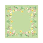 NAPPERON DUNISILK+ SPRING MELODY 84X84CM (5X20) photo du produit