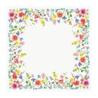 NAPPERON BIO DUNICEL FLOWY MEADOW 84X84CM (5X20) photo du produit
