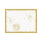 SET DE TABLE BIO DUNICEL SPARKLY WHITE 30X40CM (5X100) photo du produit