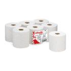 ROULEAU D'ESSUYAGE WYPALL L20 ESSENTIAL CENTERFEED BLANC 2PLIS 19.5CMX150M (6) photo du produit