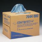 CHIFFON D'ESSUYAGE KC KIMTECH PREP BOITE PORTABLE 1PLI BLEU 30.7X42CM (1X160) photo du produit