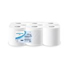 ROULEAU D'ESSUYAGE LUCART L-ONE MAXI2PLIS BLANC 19CMX158M 450CPS (6) photo du produit