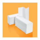 ESSUIE-MAINS Z-INTERFOLD TISSUE BLANC 2PLIS 20.3X24CM (15X166) photo du produit