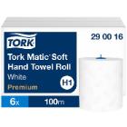ROULEAU ESSUIE-MAINS TORK MATIC PREMIUM SOFT 2PLIS 21CMX100M 408CPS H1 (6) photo du produit