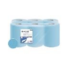 HANDDOEKROL LUCART SKYTECH 2.450 CF.BLAUW 2LGS 18.5CMX108M 450 VELLEN (6) artikelfoto