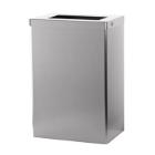 POUBELLE 50L SANTRAL CLASSIC COUVERCLE OUVERT INOX AFP 27.1X17.6X47.5CM (1) photo du produit