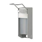 DISTRIBUTEUR SAVON ET DESINFECTION ALU AVEC RESERV.100ML ET LEVIER A COUDE (1) photo du produit