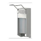 DISTRIBUTEUR SAVON ET DESINFECTION ALU AVEC RESERV.500ML ET LEVIER A COUDE (1) photo du produit