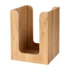 DISTRIBUTEUR BAMBOO NATUREL 13X13CM > SERVETTEN 24X24CM (1X4) photo du produit