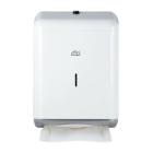 DISTRIBUTEUR ESSUIE-MAINS TORK SINGLEFOLD/C-FOLD METAL BLANC H3 (1) photo du produit