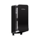 DISTRIBUTEUR ROULEAU PAPIER HYGINITY SATINO 2 ROUL.SYSTEME VERT. NOIR JT3 (1) photo du produit