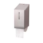 DISTRIBUTEUR PAPIER TOILETTE SANFER 2 ROULEAUX INOX 25.4X12.3X16.1CM ( photo du produit