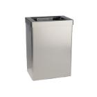 AFVALBAK 18L SANTRAL CLASSIC-OPEN DEKSEL RVS AFP  27.7X17.9X38.6CM (1) artikelfoto