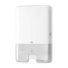 DISTRIBUTEUR ESSUIE-MAINS TORK INTERFOLDED ELEVATION LINE BLANC H2 (1) photo du produit