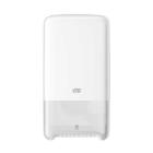 DISTRIBUTEUR PAPIER TOILETTE TORK TWIN MID-SIZE E EVATION BLANC T6 (1) photo du produit