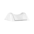 COUVERCLE BASCULANT BLANC 8X17X24CM POUR BAC DE POUBELLE BINGO 8L (1) photo du produit