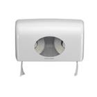 DISTRIBUTEUR PAPIER TOILETTE AQUARIUS BLANC 18X29.8X12.8CM POUR 2 PETITS RLX (1) photo du produit
