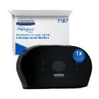 DISTRIBUTEUR PAP.TOILETTE SCOTT CONTROL MINI TWIN CF NOIR 46.4X13.3X27.4CM (1) photo du produit