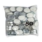 BOUGIE CHAUFFE-PLATS 10 HEURES BLANC D.60 H.24MM (4X50) photo du produit