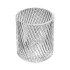 RELIGHT TWIST BOUGEOIR BOLSIUS VERRE TRSP D.74 H.87MM (4X4) photo du produit