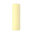 BOUGIE CYLINDRE 80 HEURES CHAMPAGNE D.70XH.220MM (10x1) photo du produit