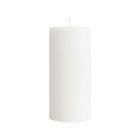 BOUGIE CYLINDRE SIMPLY STEARIN 50 HEURES BLANC D.70XH.150MM (12X1) photo du produit