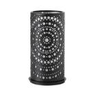 BOUGEOIR METAL BILLY NOIR 140X75MM (4X1) photo du produit
