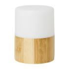 LED SUPPORT BOUGIE BAMBOU BRIGHT 105X75MM (4X1) photo du produit